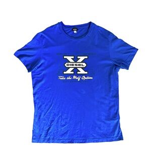 Diesel Blue Graphic Tee